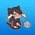 Aoji The Black Cutie Cat Girl Stickers 7