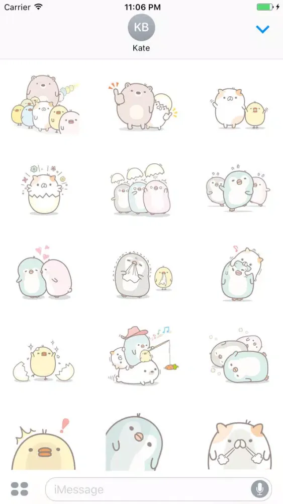 Fluffy Pet Club Sticker 스크린샷