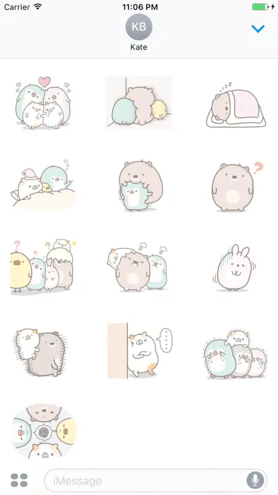 Fluffy Pet Club Sticker 스크린샷