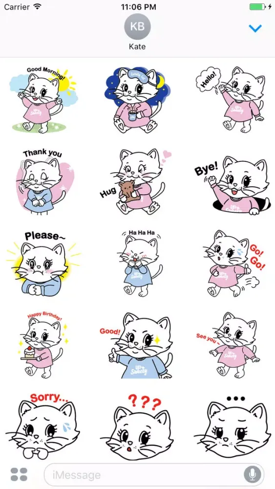 Captures d'écran de Larissa Sweetie Cat