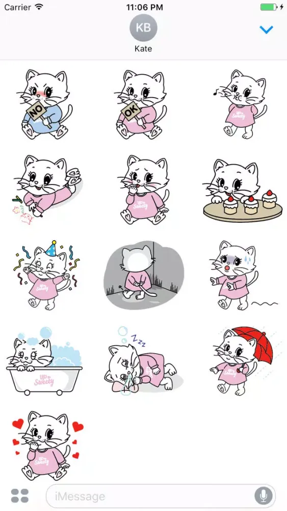 Captures d'écran de Larissa Sweetie Cat