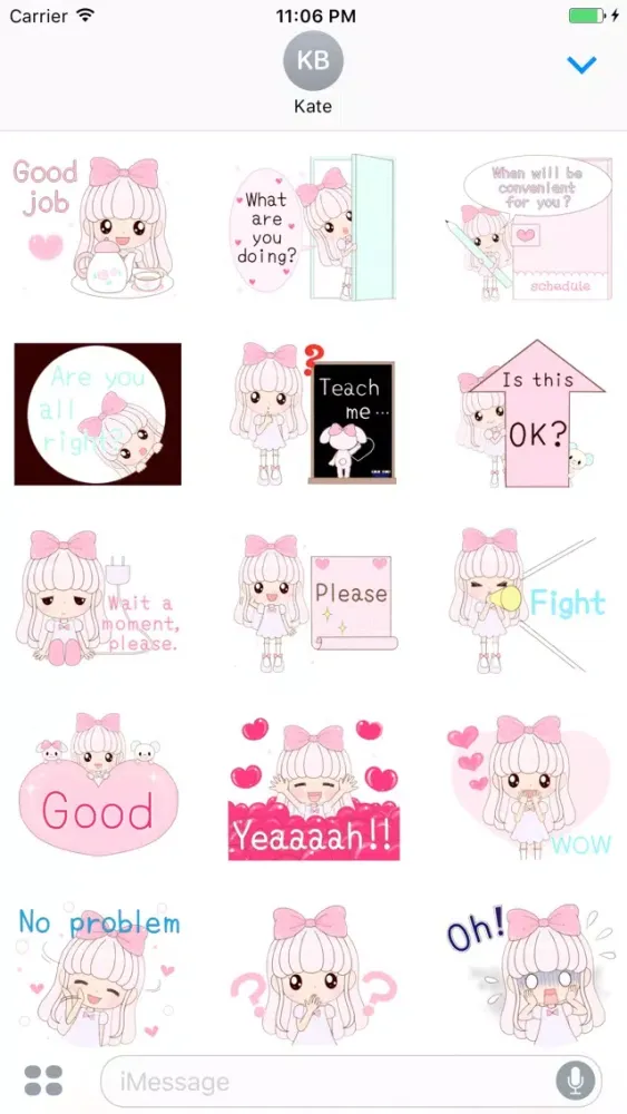 Ảnh chụp màn hình của Nana Pretty Princess Stickers 2