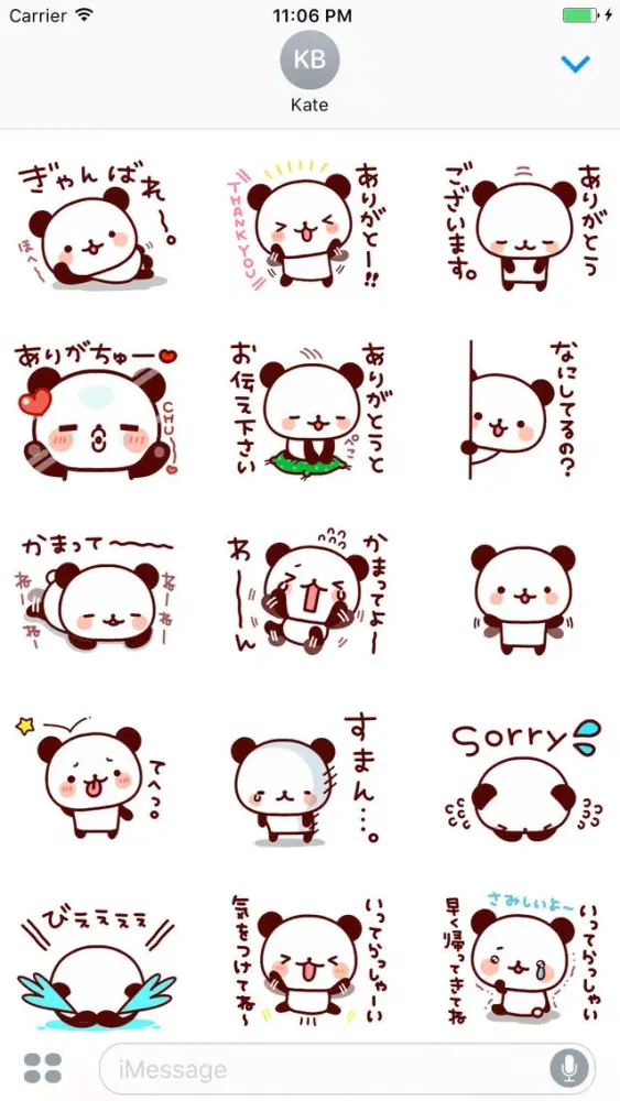 تصاویر Pani Tiny Panda Japanese Vol 1