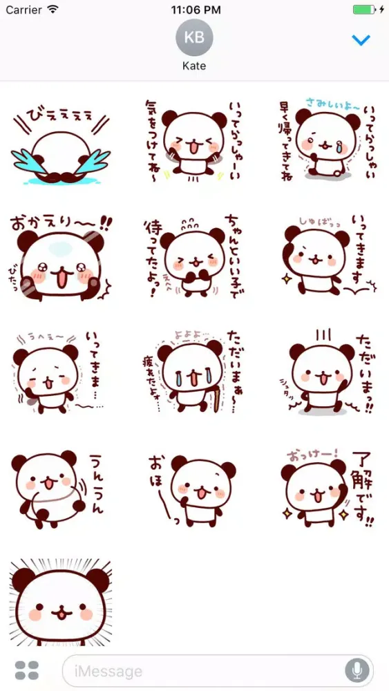 تصاویر Pani Tiny Panda Japanese Vol 1
