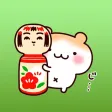 Pigi Fluffy Hamster Japanese Sticker Pigi Fluffy Hamster Japanese Sticker