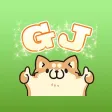Teah The Yellow Funny Dog Japanese Sticker Vol 6 Teah The Yellow Funny Dog Japanese Sticker Vol 6