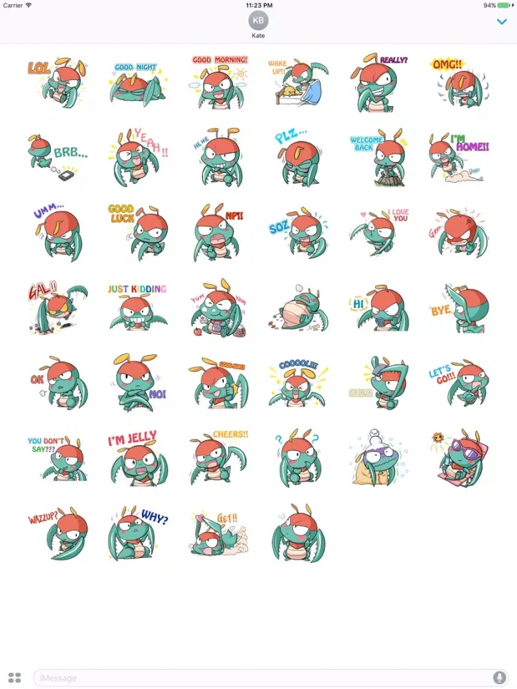The Cutie Mantis iPad 应用截图