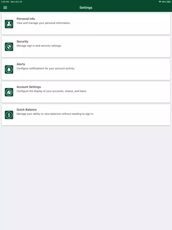 TLCU Mobile iPad  Ekran Görüntüleri
