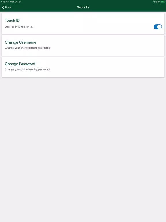 TLCU Mobile iPad  Ekran Görüntüleri