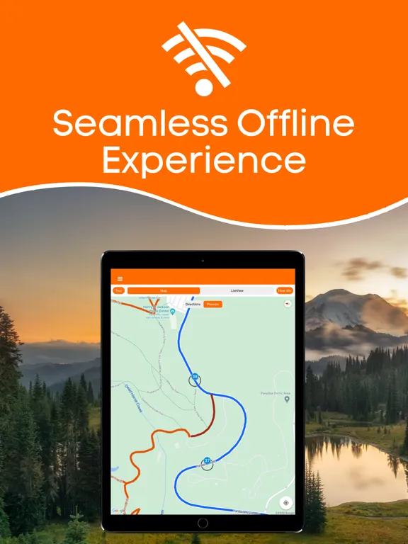 Ảnh chụp màn hình của Mt. Rainier National Park Tour iPad 