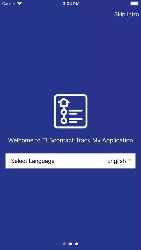 Screenshot di Track My Application