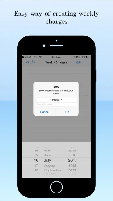 Educator Fee Calculator 스크린샷