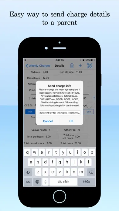 Educator Fee Calculator 스크린샷