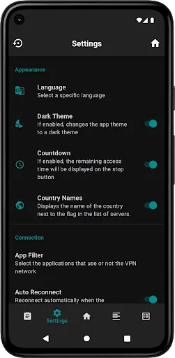 ภาพหน้าจอของ TLS Tunnel - Unlimited VPN