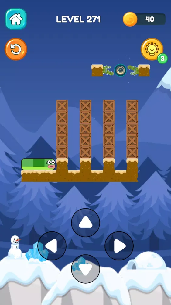 Скриншоты Apple Worm: Wormhole.io