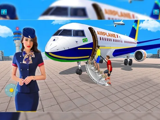 Captures d'écran de Flight Attendant-Sky Girl Game iPad 