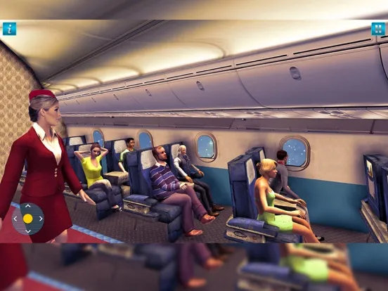 Captures d'écran de Flight Attendant-Sky Girl Game iPad 