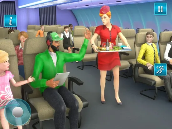 Captures d'écran de Flight Attendant-Sky Girl Game iPad 