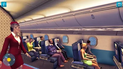 Captures d'écran de Flight Attendant-Sky Girl Game