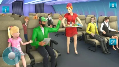 Captures d'écran de Flight Attendant-Sky Girl Game