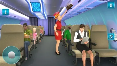 Captures d'écran de Flight Attendant-Sky Girl Game