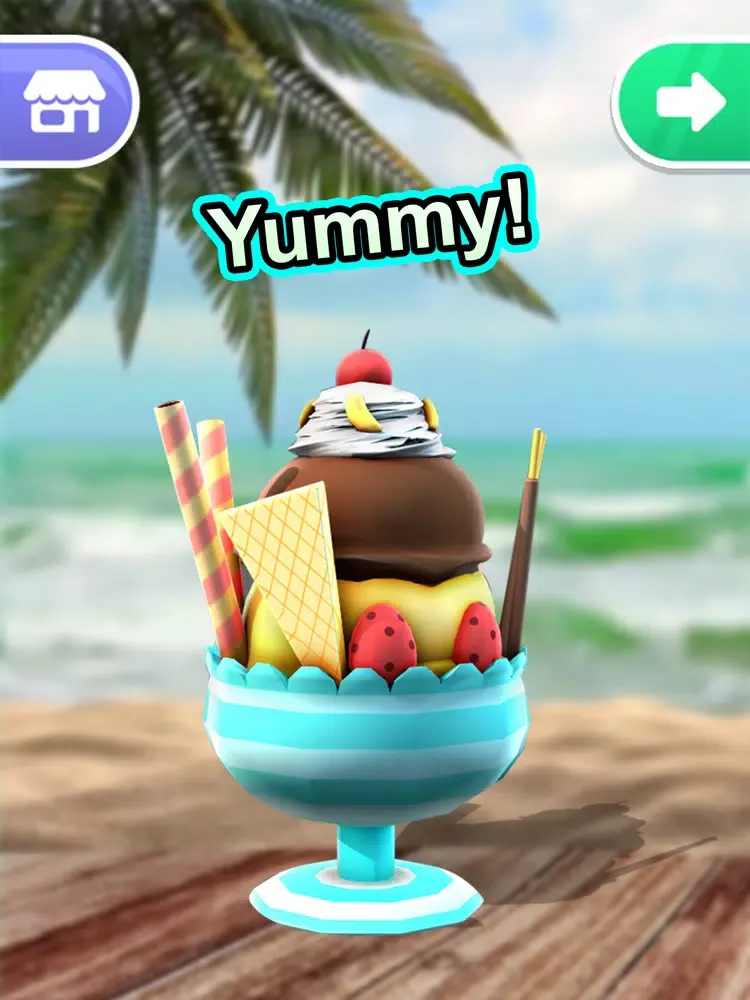 تصاویر Ice Cream Life - Roll Maker iPad 