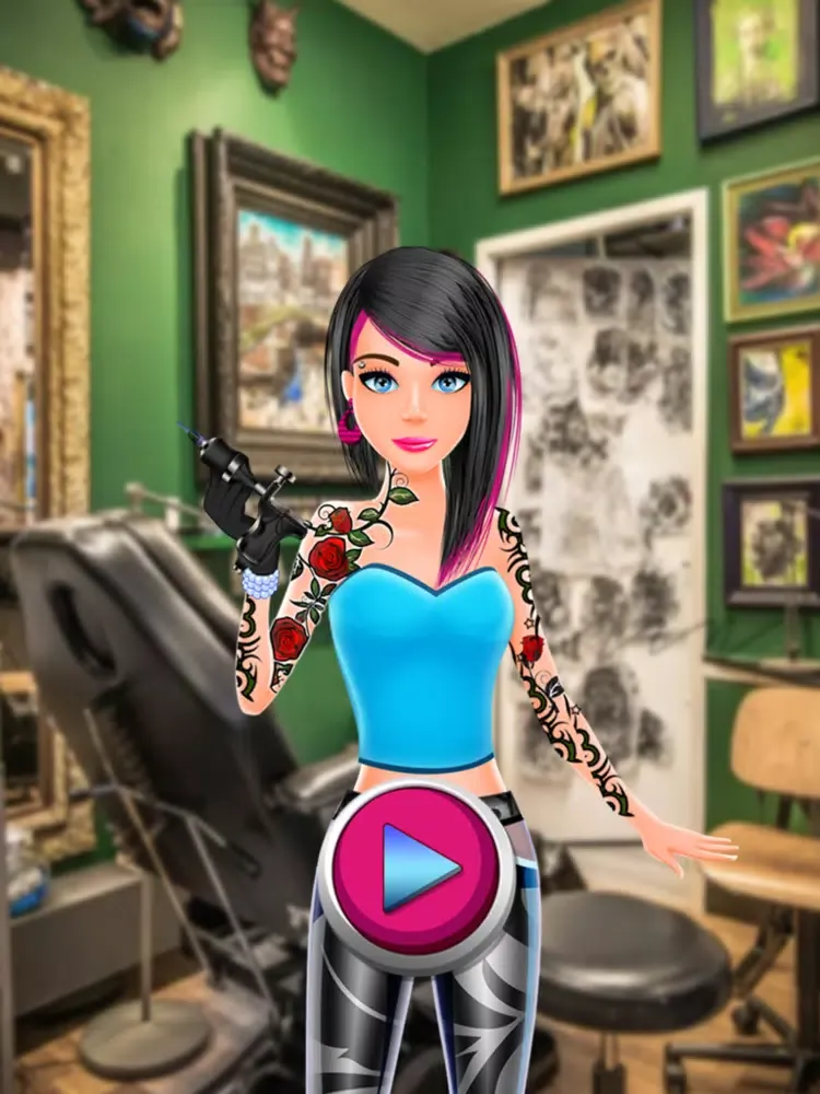 Ink Salon 3D - Tattoo Master iPad  स्क्रीनशॉट