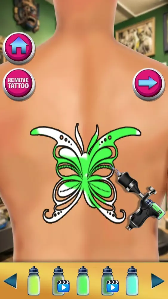 Ink Salon 3D - Tattoo Master स्क्रीनशॉट