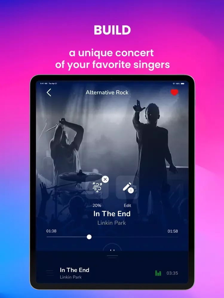 Capturas de pantalla de Live Concert Sound Effects iPad 