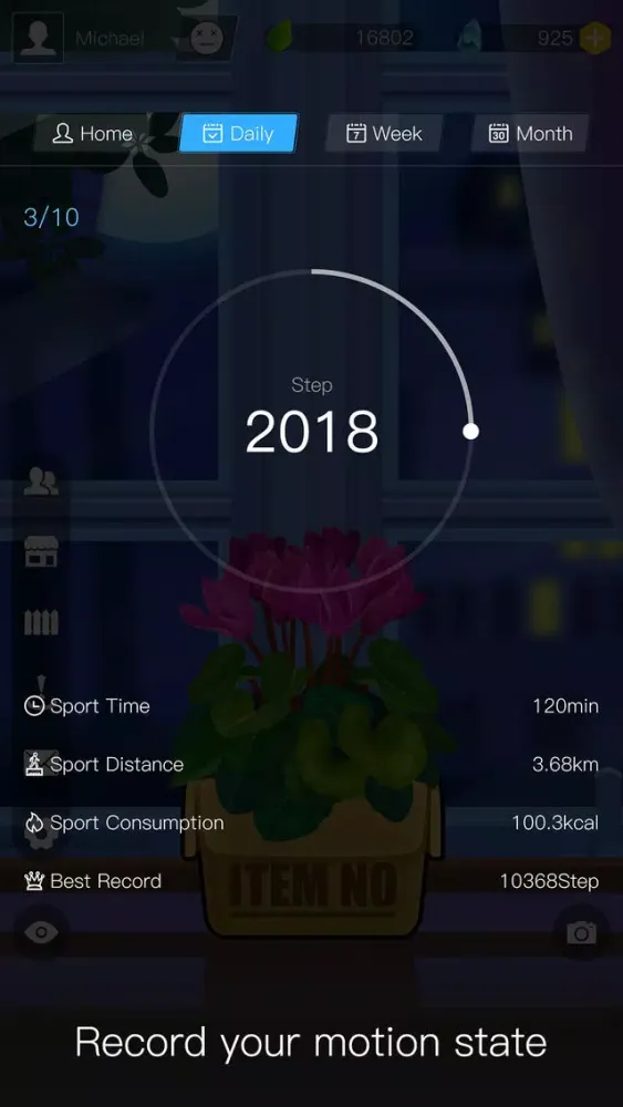 My Garden - fitness game سکرین شاٹس