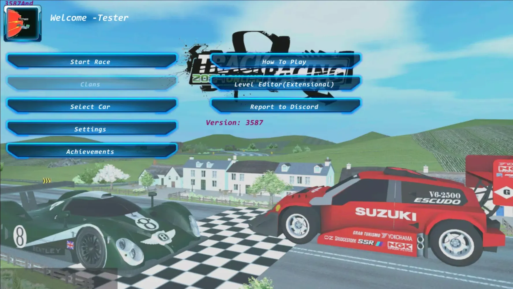 TrackRacing Online Screenshots