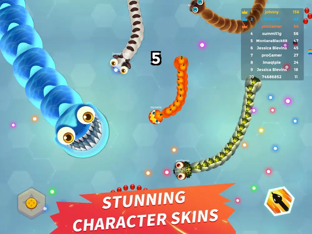 Tangle Snake - Scribble Fun 3D iPad  スクリーンショット