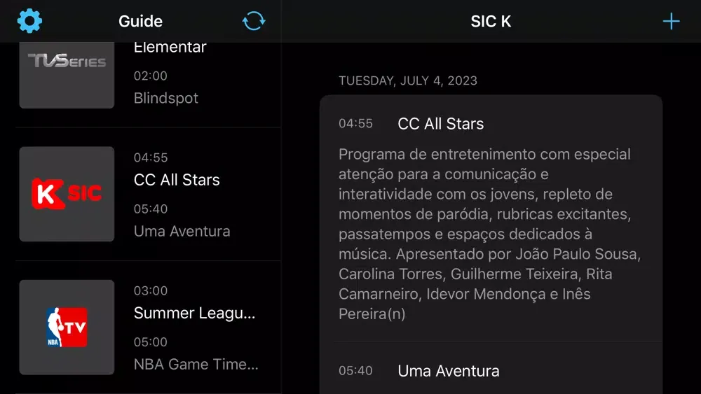 TV Guide - EPG & IPG for IPTV Screenshots