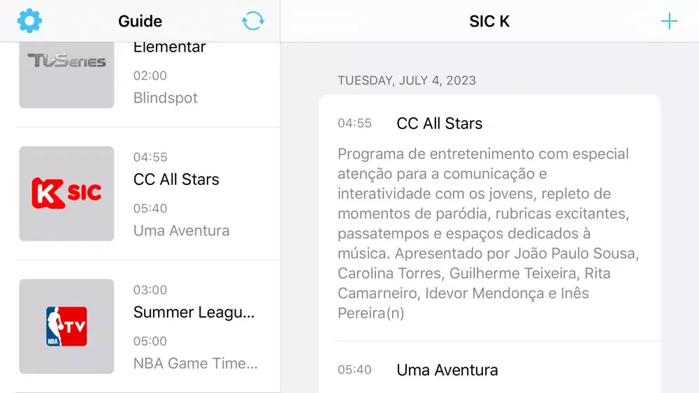 TV Guide - EPG & IPG for IPTV Screenshots