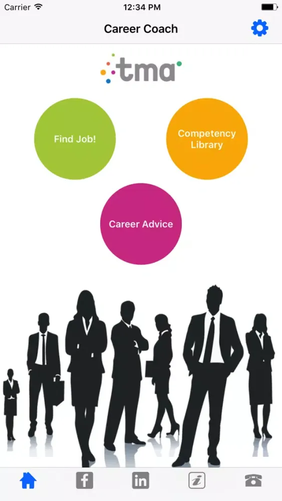 Capturas de pantalla de TMA Career Coach