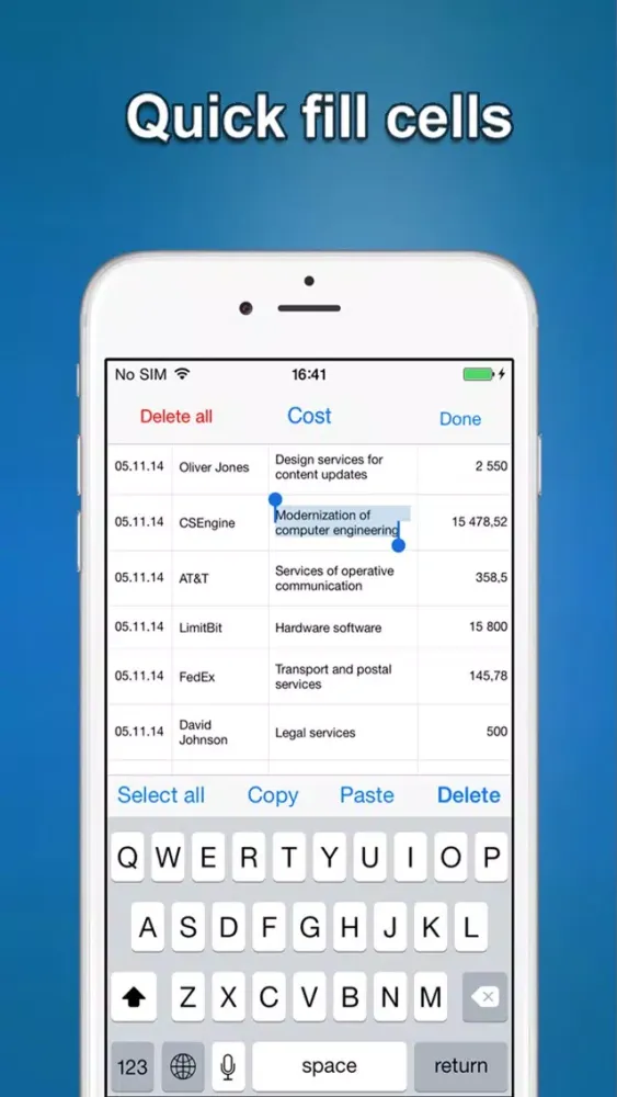 Expense income tracker pro سکرین شاٹس