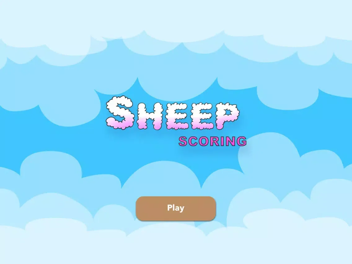 Tangkapan layar Sheep scoring village iPad 
