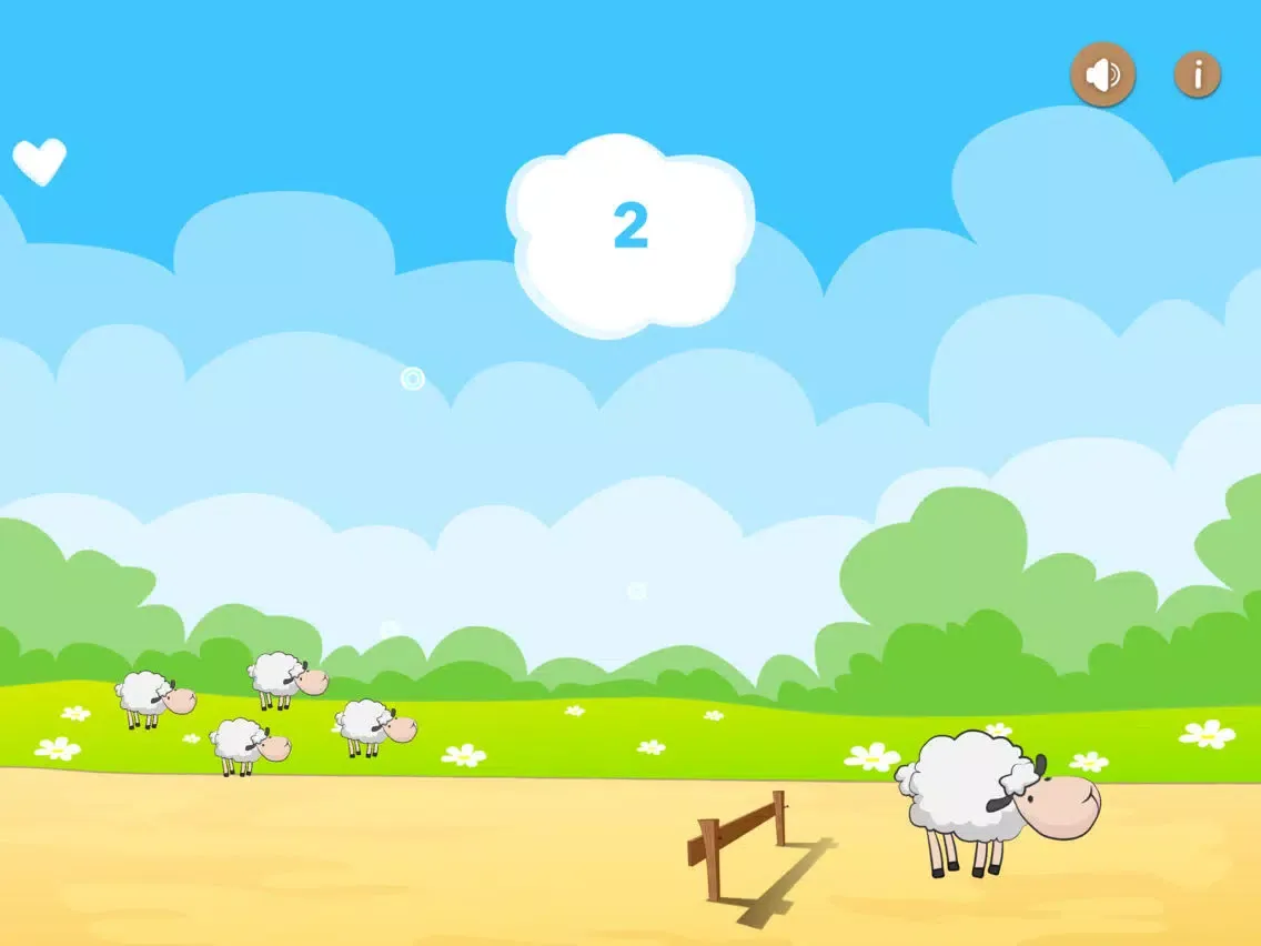 Tangkapan layar Sheep scoring village iPad 