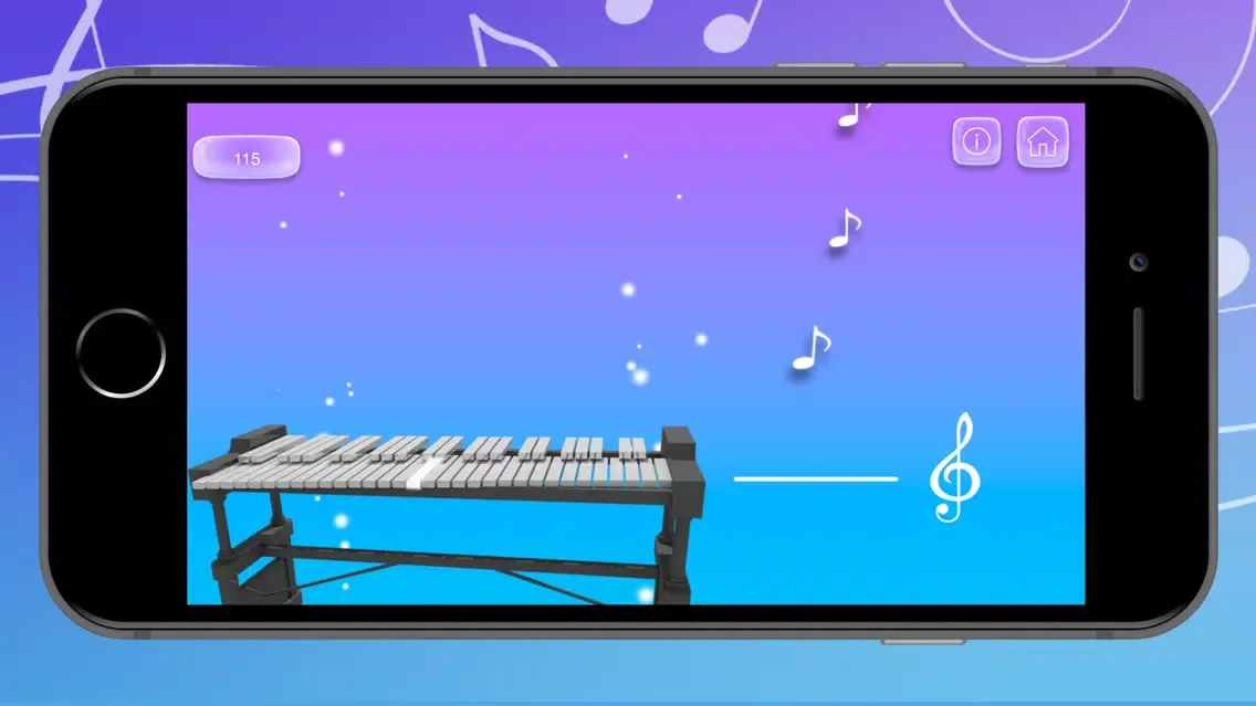 Tangkapan skrin Xylophone Pro Melody