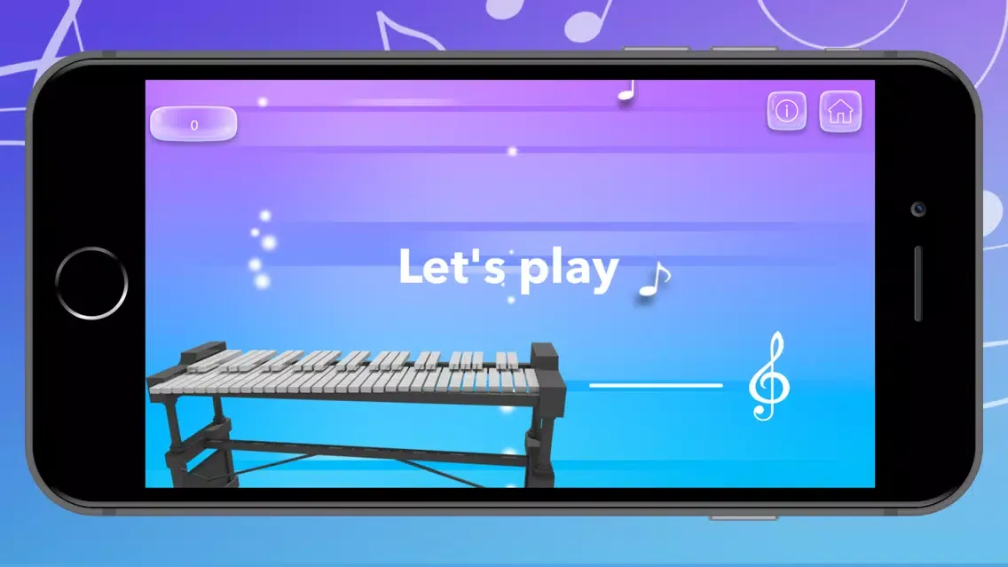 Tangkapan skrin Xylophone Pro Melody