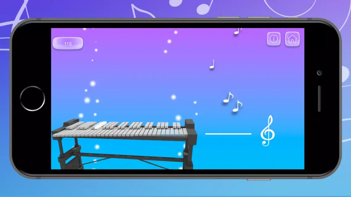 Tangkapan skrin Xylophone Pro Melody