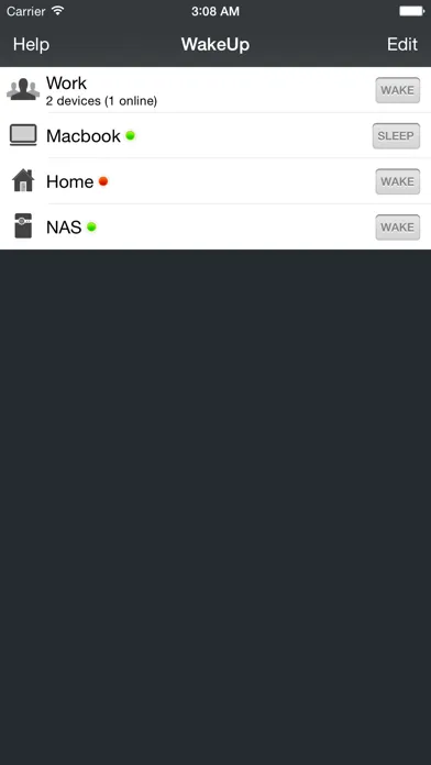 تصاویر WakeUp - The Wake on LAN tool