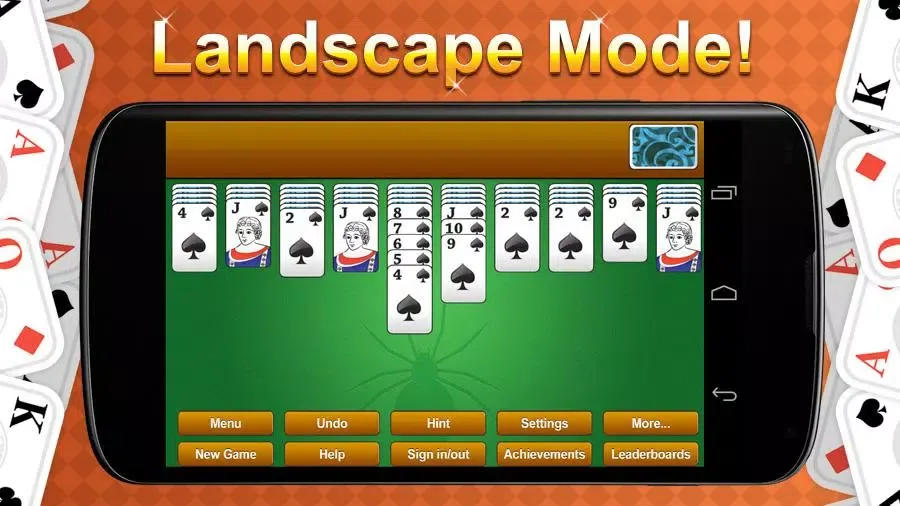 Ảnh chụp màn hình của Classic Spider Solitaire