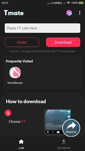 HD Tik Downloader No Watermark سکرین شاٹس