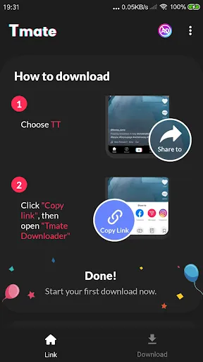 HD Tik Downloader No Watermark سکرین شاٹس