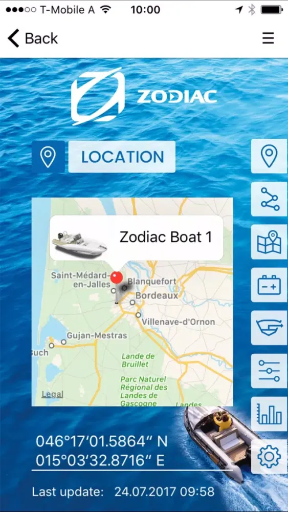 Zodiac Nautic スクリーンショット