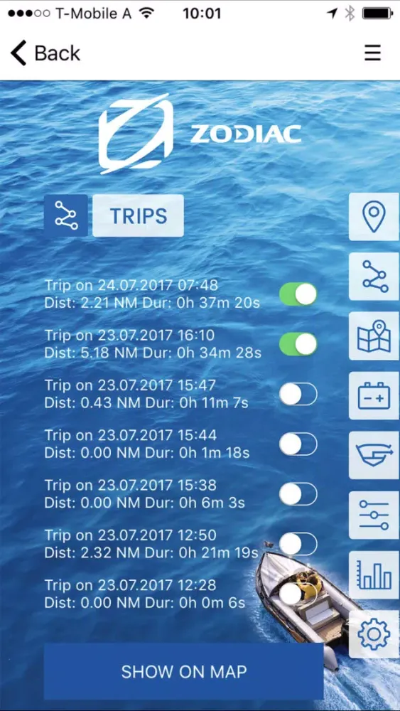 Zodiac Nautic スクリーンショット