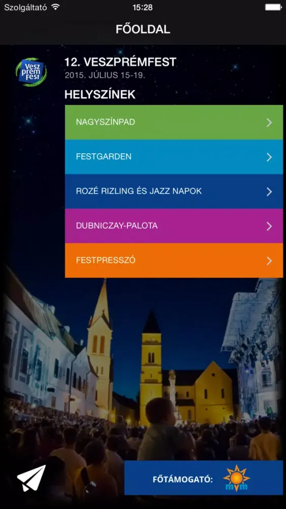 VeszprémFest应用截图