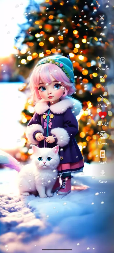 Ảnh chụp màn hình của Cute Cat Wallpaper HD