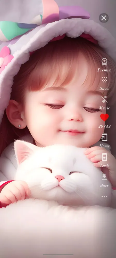 Ảnh chụp màn hình của Cute Cat Wallpaper HD